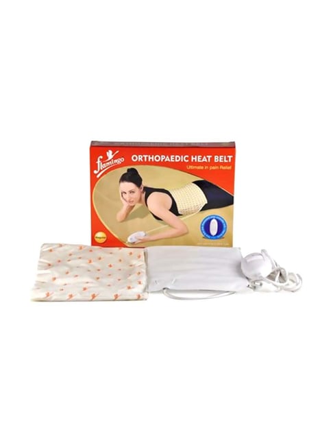 Flamingo HC-1001-G Orthopedic Heat Belt - Regular (White)