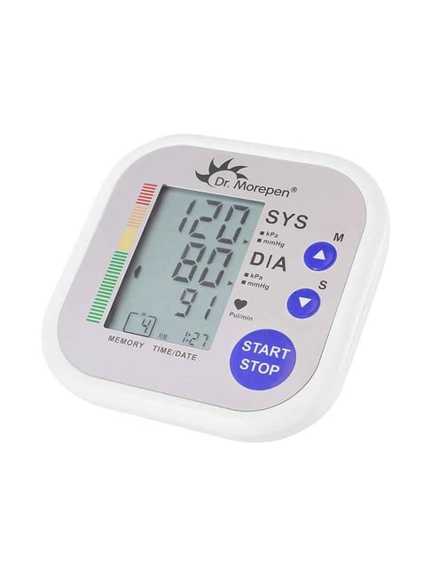 Dr Morepen Dr. Morepen BP-02 Automatic Blood Pressure Monitor (White)