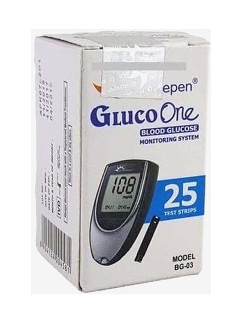 Dr Morepen Dr. Morepen BG-03 Blood Glucose Test Strips - Pack of 25