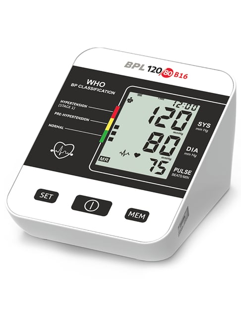 BPL 120/80 B16 Digital Blood Pressure Monitor (Black)