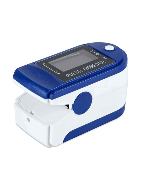 Generic I Kall Fingertip Pulse Oximeter with OLED Display (Blue and White)