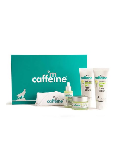 mCaffeine Green Tea Quick Face Detox Kit