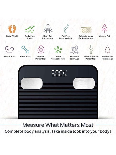 HealthSense Fitdays BS 171 Smart Bluetooth Body Weighing Scale