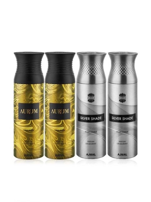 Buy Ajmal Aurum Silver Shade Deodorant Spray for Unisex Pack