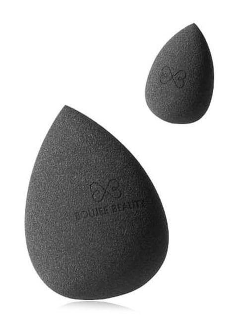 Buy Boujee Beauty Charcoal Black 1 Small Sponge & 1 Large Sponge