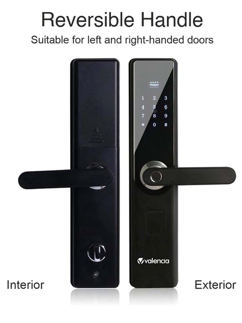 Buy Valencia Ajax Smart Door Lock with Fingerprint RFID PIN Access