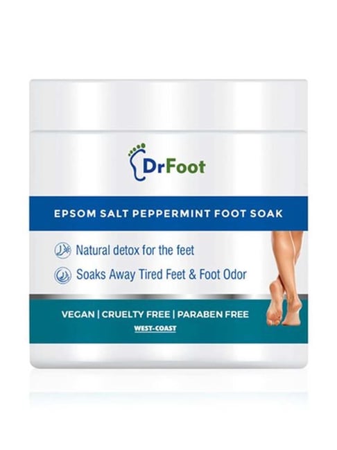 TRIHARD Active Foot Soak Salts - Pedicure Kit Foot Soak for Dry Cracked Feet,  Herbal Foot Spa with Tea Tree Oil, Menthol - Detox Foot Soak for Athletes,  Smelly Feet Foot Bath,