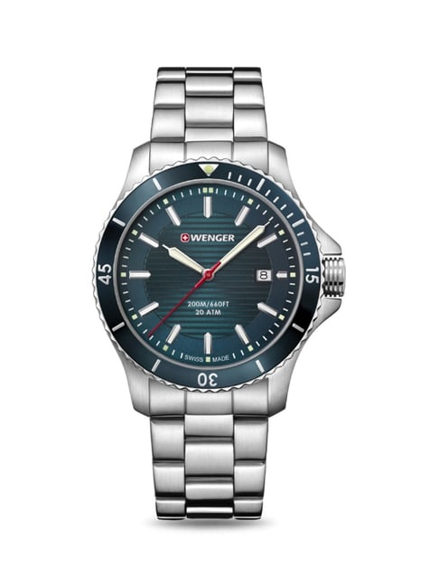 Buy Wenger 01.0641.129 Seaforce Analog Watch for Men at Best Price
