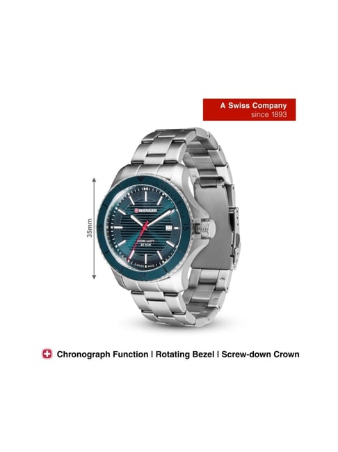 Buy Wenger 01.0641.129 Seaforce Analog Watch for Men at Best Price