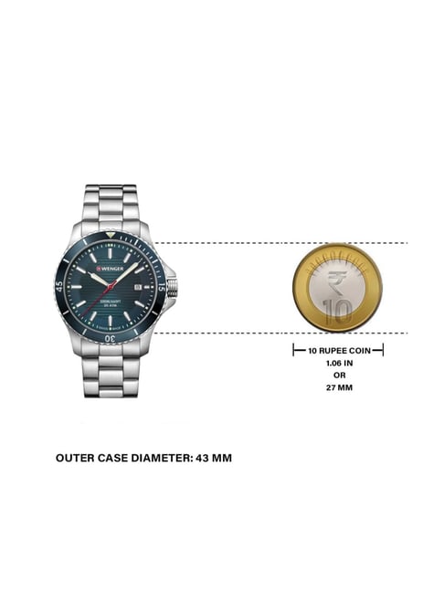 Buy Wenger 01.0641.129 Seaforce Analog Watch for Men at Best Price