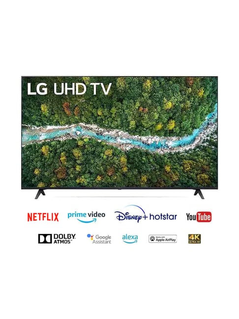 LG 165.1 cm (65 Inches) Smart 4K Ultra HD LED TV 65UP7720PTY (2021 Model, Black)