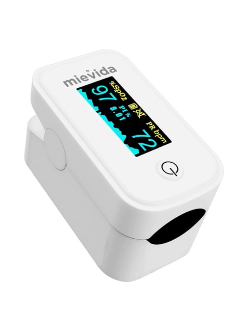 Mievida Finger Tip Pulse Oximeter with OLED Display, Hi or Low Spo2, Pulse Rate Indicator