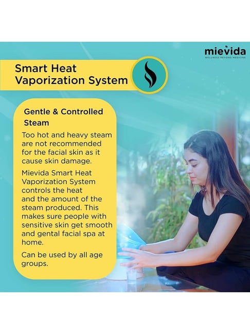 how to use mievida facial steamer