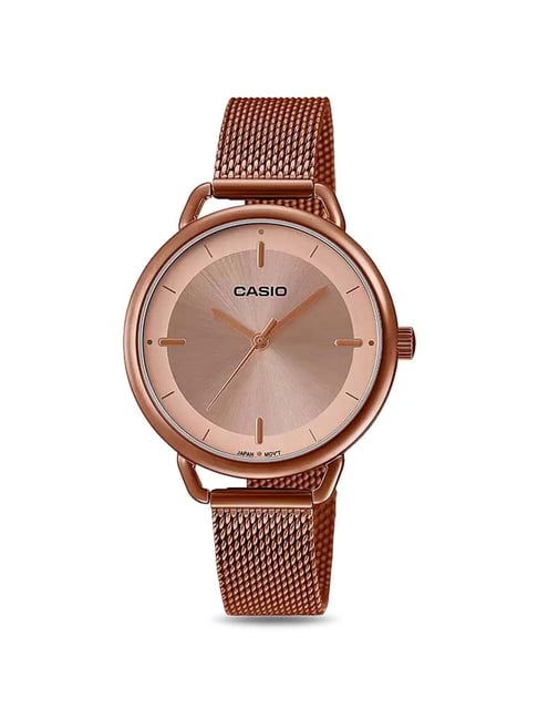 Casio LTP-E413MR-9ADF Enticer Analog Watch for Women