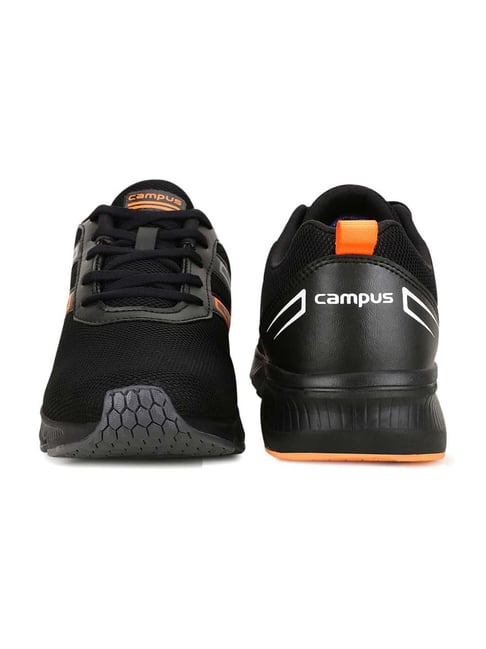 Buy Campus Men's Hurricane Black Running Shoes for Men at Best Price