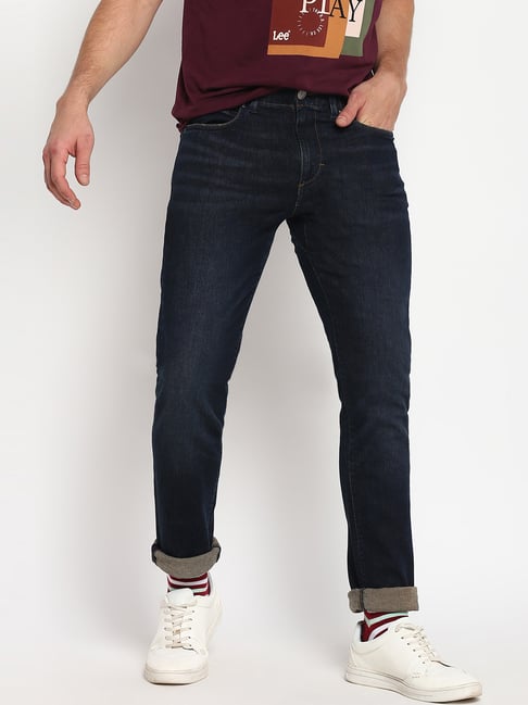 Buy Lee Blue Comfort Fit Jeans for Men Online @ Tata CLiQ