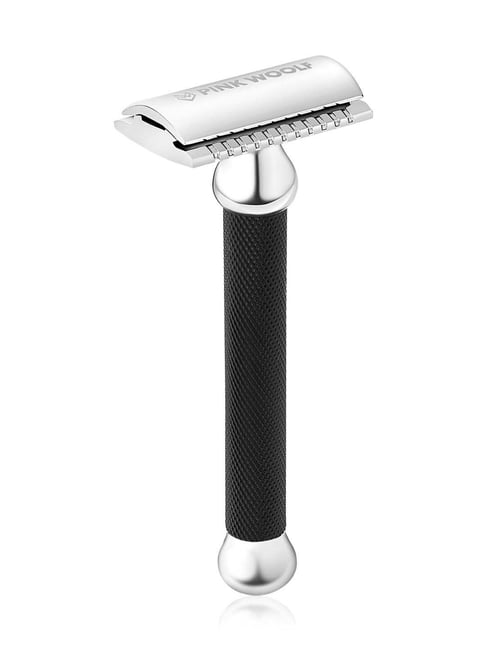Pink Woolf Classic DE Safety Razor Black CC87