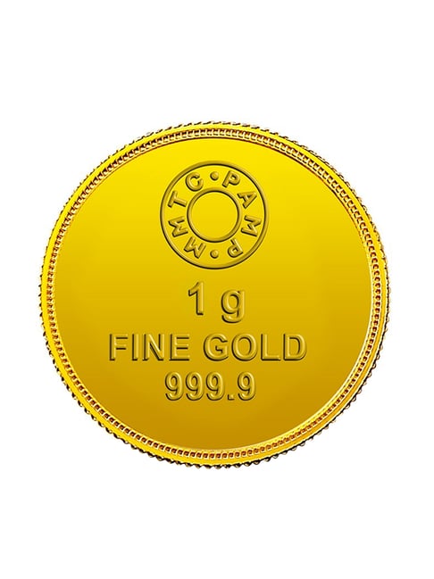 Buy MMTC-PAMP Lakshmi 24k (999.9) 1gm Gold Coin Online At Best Price ...