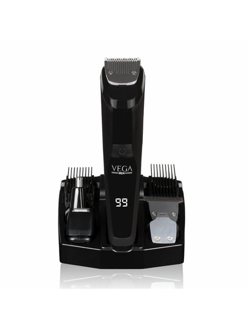 VEGA Men 9-In-1 Multi-Grooming Set with Beard, Hair & Nose Trimmer And Body Groomer, (VHTH-21)