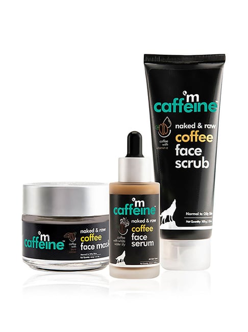 mCaffeine De-Tan Face Polishing Kit