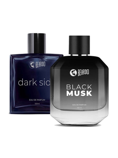 musk black dark perfume