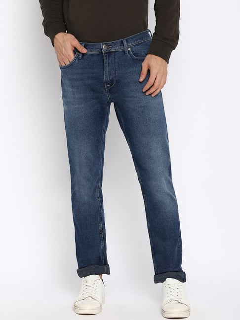 Lee Dark Blue Skinny Fit Jeans