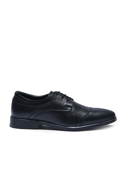 Woodland formal best sale shoes black