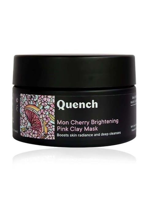 Quench Botanics Mon Cherry Brightening Pink Clay Mask - 50 ml-image-3