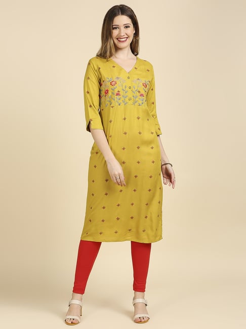 Neon Green Cotton Poplin Shirt Dress Design by Richaa Goenka at Pernia's  Pop Up Shop 2024