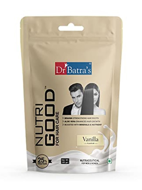 Buy Dr. Batra's Vanilla NutriGood Pouch for Hair Care - 500 gm Online At  Best Price @ Tata CLiQ