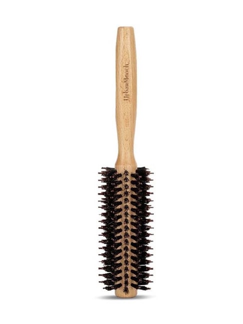 Majestique Wood Hair Brush Eco Friendly Paddle Hairbrush Natural Wooden  Bamboo Brush with Metal Pin Bristles 