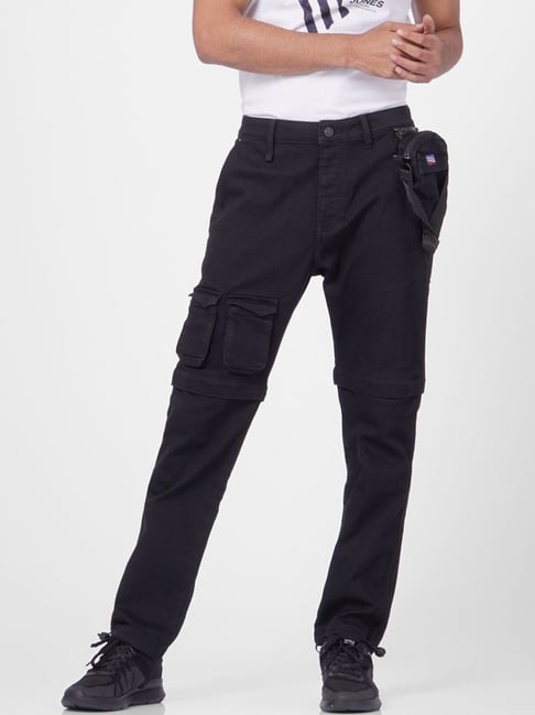 Tapered Fit Cargo trousers | Dark Green | Jack & Jones®