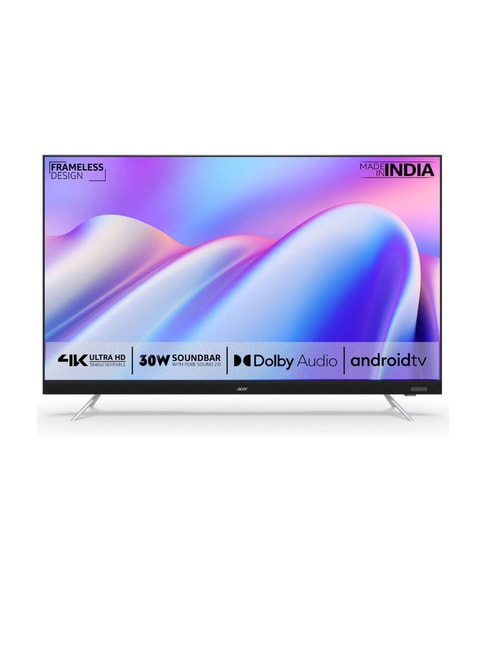 Tata Cliq - Acer 108 cm (43 Inch) Ultra HD 4K Android Smart LED TV with Inbuilt 30W Soundbar AR43AP2851UDFL