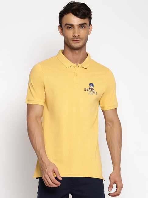 Lee Yellow Polo T-Shirt