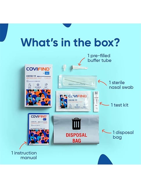 Buy Covifind Covid19 Rapid Antigen and Covid Test Kit Online At Best