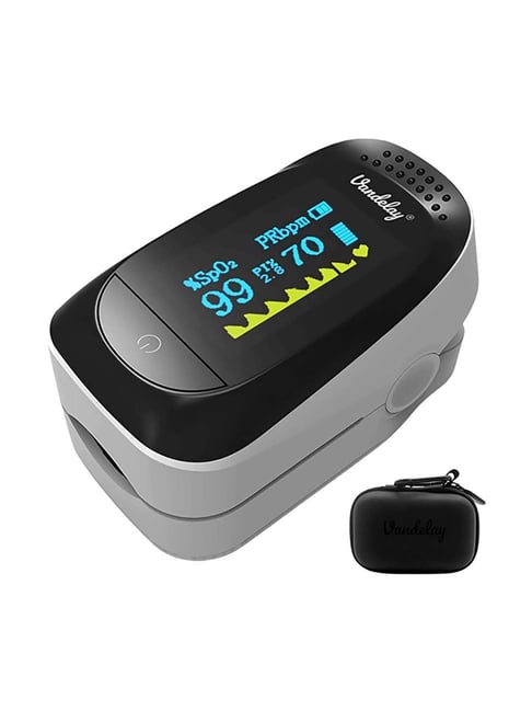 Vandelay C101A2 Fingertip Pulse Oximeter (Grey)