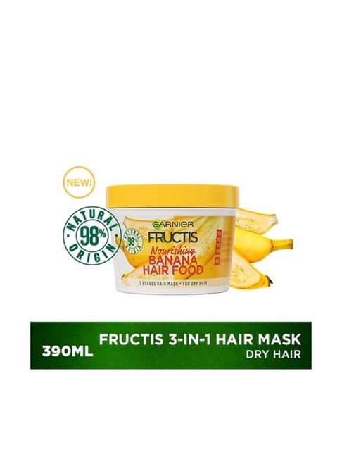 Buy Garnier Fructis Nourishing Hair Mask For Dry Hair - 390 ml Online At  Best Price @ Tata CLiQ