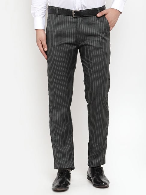 Jack  Jones Casual Trousers  Buy Jack  Jones Beige Striped Pants  OnlineNykaa fashion