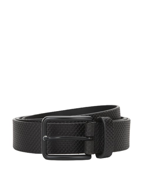 Buy Louis Philippe Black Textured Reversible Belt for Men at Best Price @  Tata CLiQ