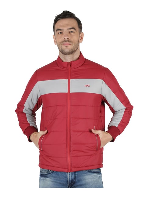 Buy Monte Carlo Brown & Navy Regular Fit Reversible Jacket for Men Online @  Tata CLiQ