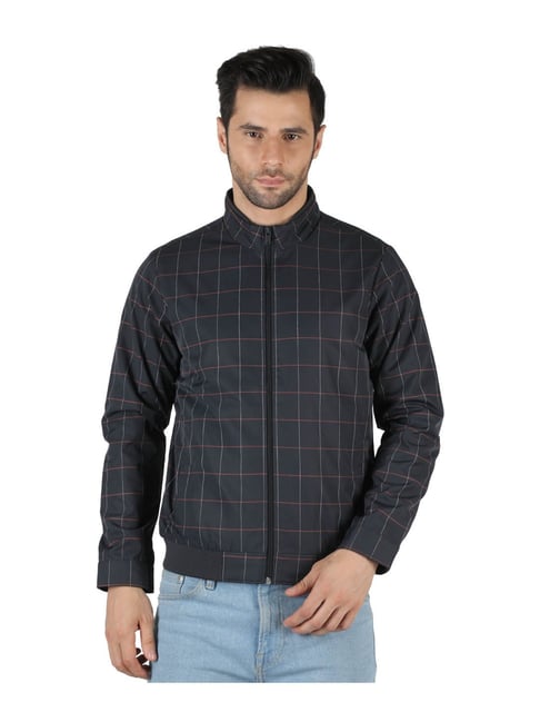 Monte Carlo Black Checks Jacket