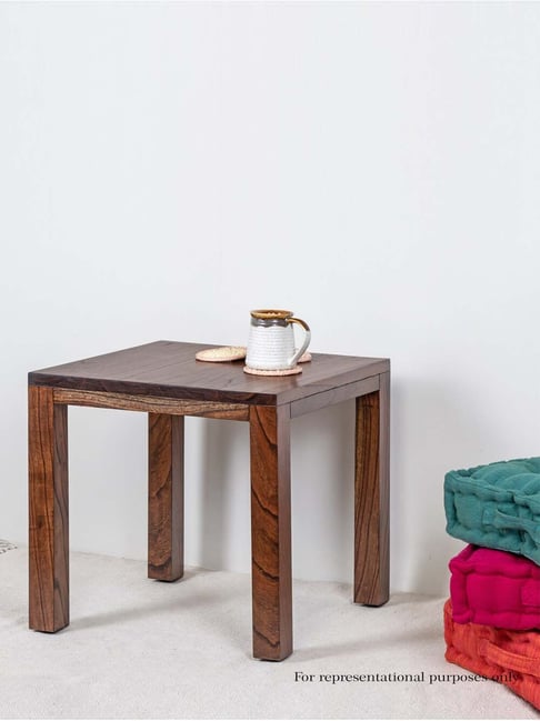 Fabindia Home Brown Wood Coffee Table-Fabindia Home-HomeFurnishing-TATA CLIQ