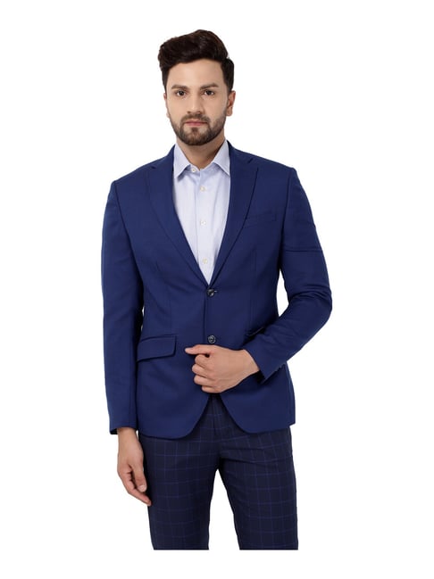 Blackberrys Blue Slim Fit Blazer