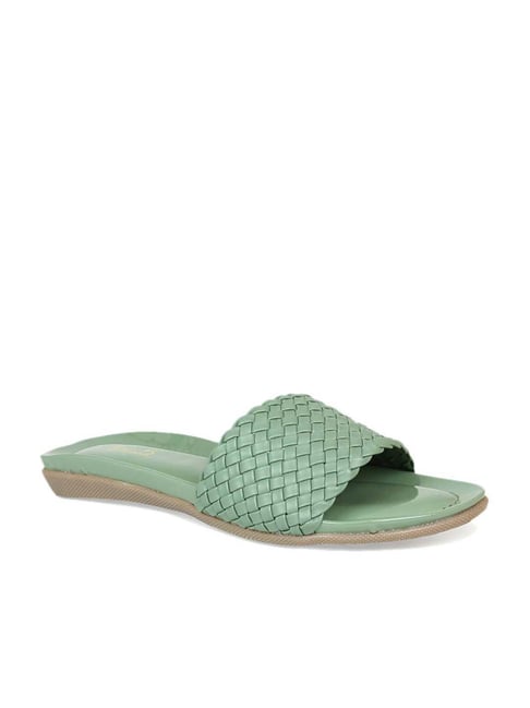 Inc 5 Inc.5 Women's Green Casual Sandals