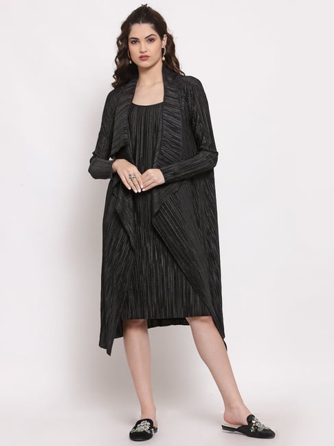 Buy Cation Black Full Sleeves Shrug for Women Online @ Tata CLiQ