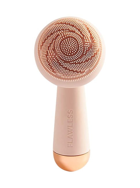 Flawless Finishing Touch Electric Facial Cleanser and Massager (Beige)