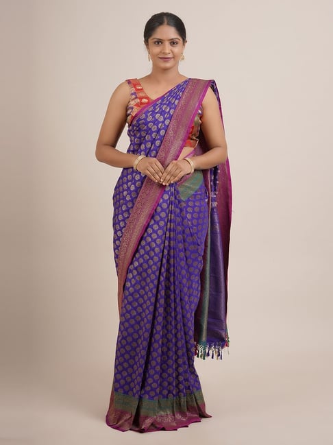 Below 3000 Pothys Samudrika Pattu Sarees With Price Kanchipuram