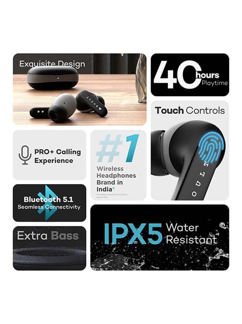 Wireless Bluetooth Earphones Bolt Earphones BoAt Airdopes 131