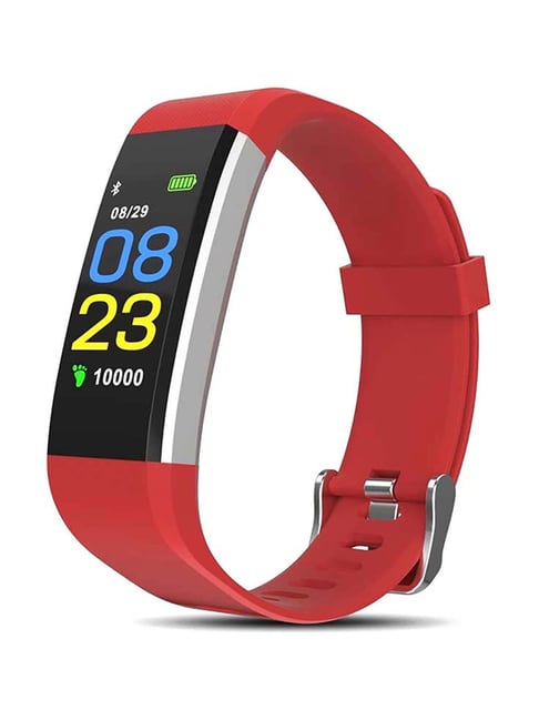 Portronics POR-1465 Kronos X3 Smart Fitness Band (Red)