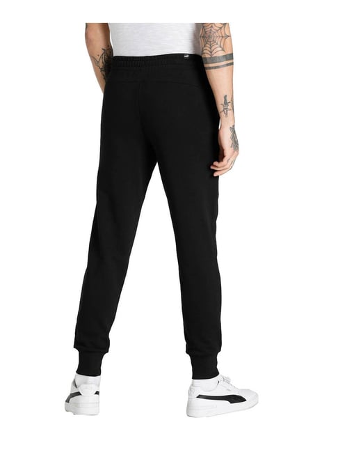 Puma essentials skinny sale fit joggers in black